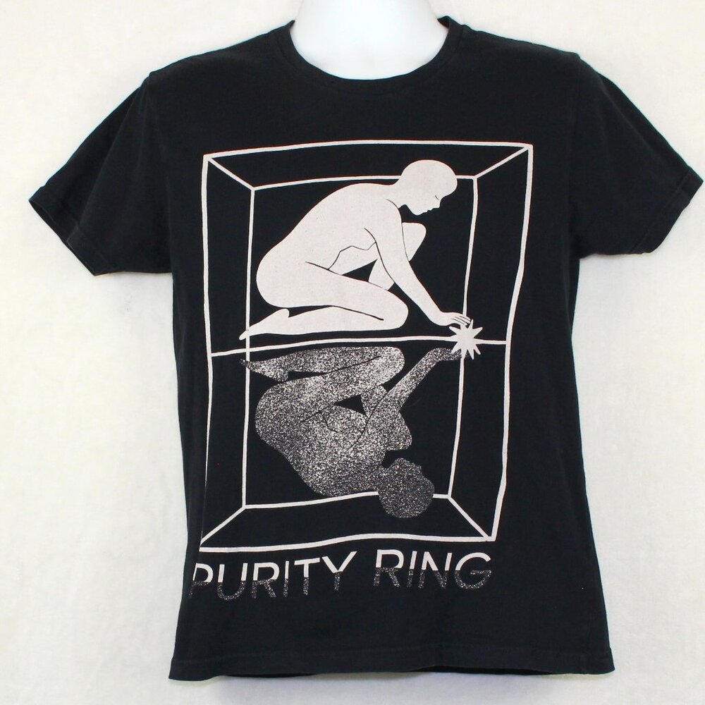Purity Ring Band Quietest Feeling Graphic T-Shirt Mens Small